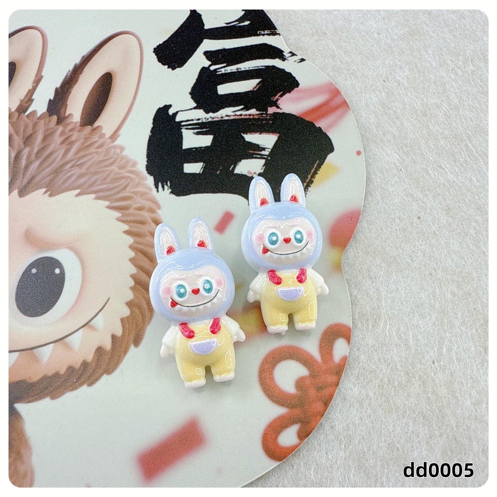 พวงกุญแจแบบแนวตั้ง ทำจากอะคริลิกและลูกปัด การ์ตูนน่ารัก สำหรับสร้อยข้อมือหรือกระเป๋า - รูปที่ 7