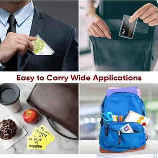 Novvia 10 ชิ้น Card case เฟรมการ์ด | B8 มีฟิล์ม 35PT PVC Toploader | แฟ้มซองพลาสติกแข็ง เคสการ์ด ซองการ์ด Frame Card