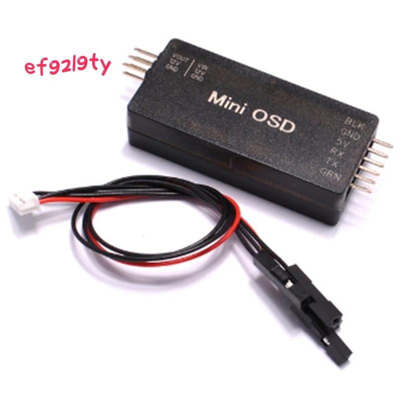 Minim OSD บนจอแสดงผลหน้าจอ Mini OSD Rev. 1.1 OSD สําหรับ PX4 PIX 2.4.8 2.4.7