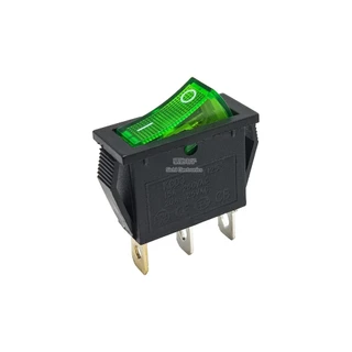 KCD3-102N 2 Pins 3 Pins 2 เกียร์สวิทช์โยกไฟพร้อมปุ่มโยกโยกไฟ KCD8211N