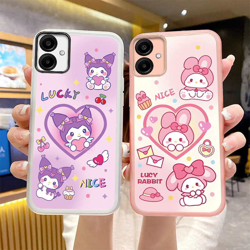 เคสโทรศัพท์เคส Samsung a06 5g พร้อมฟิล์มกันรอยเลนส์