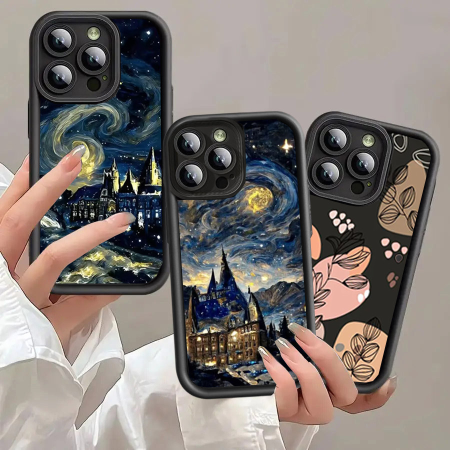 Van Goghs Starry Night พิมพ์ปลอกสําหรับ Xiaomi X7 PRO 5G M7 PRO F7 15 Ultra X6 X5 M6 X3 11 Lite 14T 