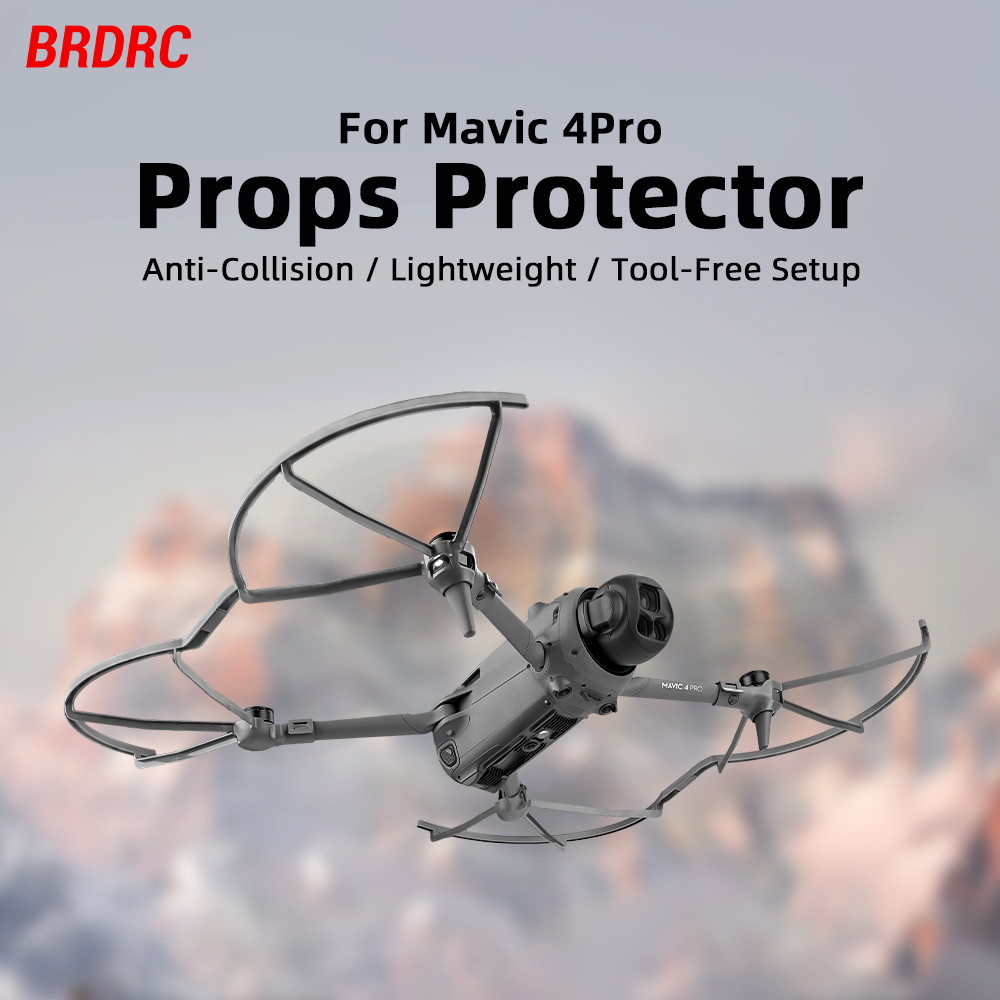 MAVIC สําหรับ ดีเจ มาวิค 4 มือโปร ใบพัดป้องกันแหวนชนแหวนป้องกันวงเล็บใบมีดฝาครอบป้องกัน มาวิค 4 อุปกรณ์เสริมโดรน