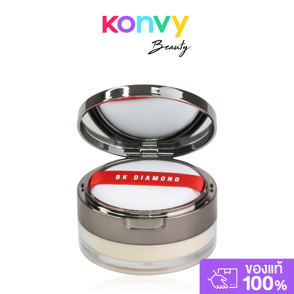 BK Acne Loose Powder 3D Diamond 12g แป้งฝุ่นสำหรับคนเป็นสิวและผิวแพ้ง่าย.