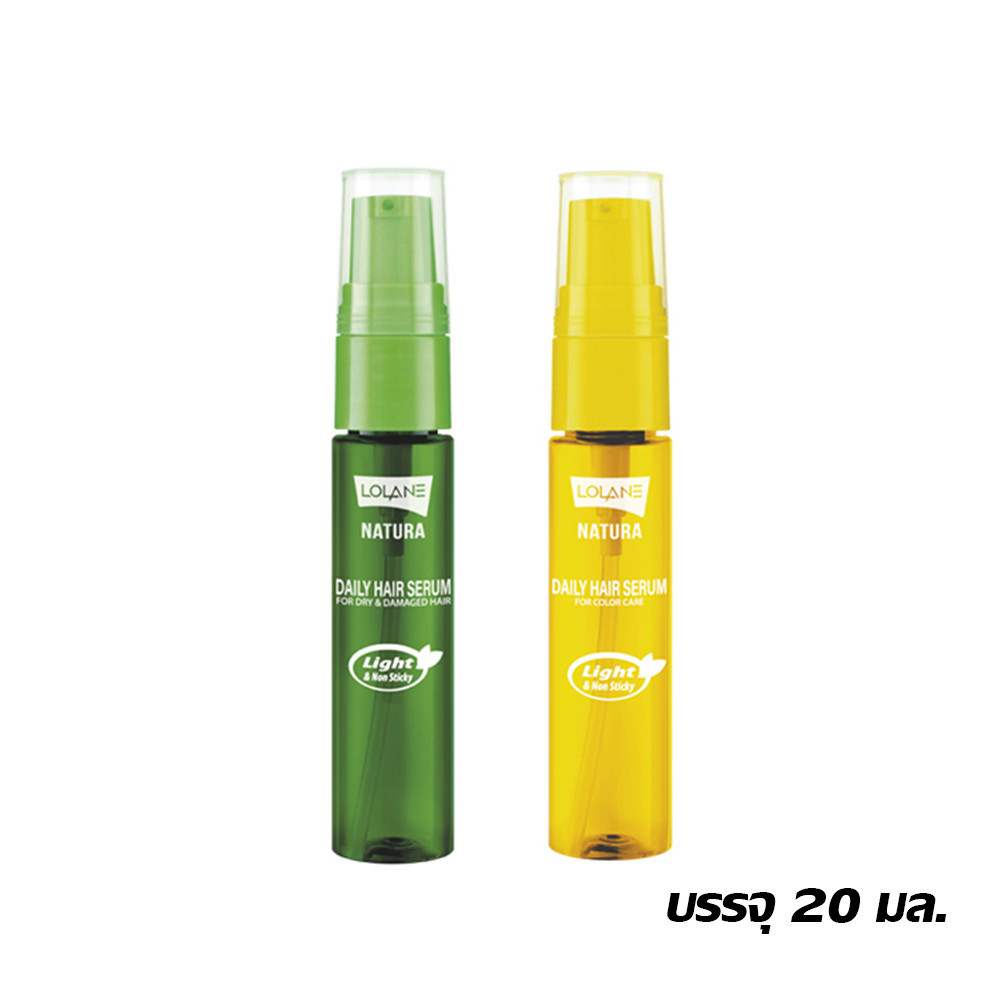 Lolane Natura Daily Hair Serum Magic In One for Dry & Damaged Hair / Color Care โลแลน เนทูร่า เดลี่ แฮร์ เซรั่ม 20ml. - รูปที่ 4
