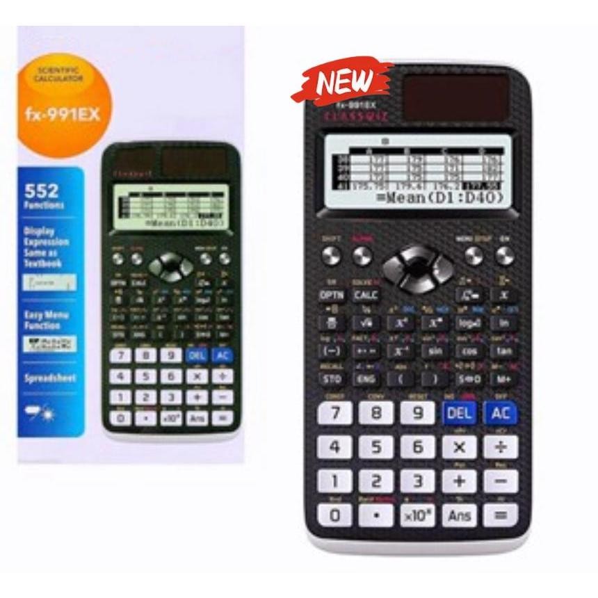 SCIENTIFIC CALCULATOR FX-991EX FX-570EX CLASSWIZ เครื่องคิดเลขสอบผ่านนักเรียน เครื่องคิดเลขโรงเรียนส