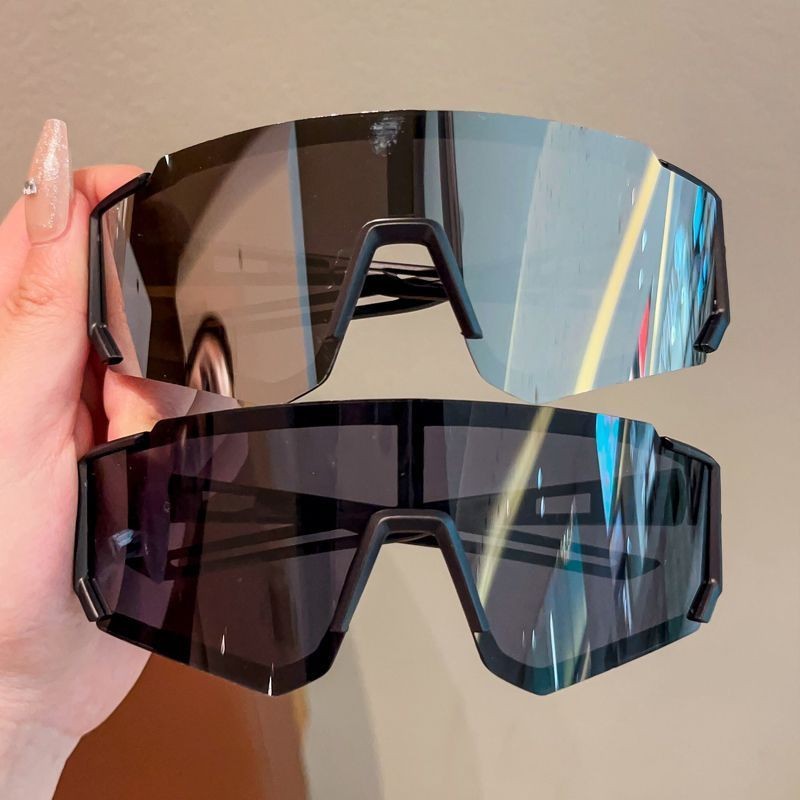 เด็กชายแว่นตาขี่จักรยานกลางแจ้งกรอบใหญ่เด็กแว่นตาจักรยานแว่นตากันลมสาวกีฬาแว่นกันแดดแว่นกันแดด - รูปที่ 7