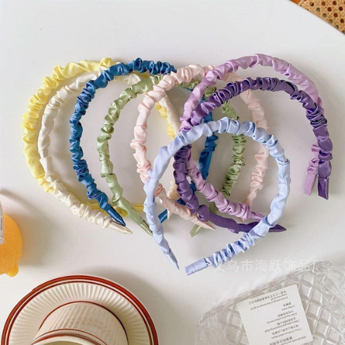 Yeppo - ชุดหูฟังบลูทูธผู้หญิงสไตล์เกาหลี BD01 อุปกรณ์เสริมแฟชั่น/เกาหลี Yeppo RUNCHIE BANDANA สีหลาก