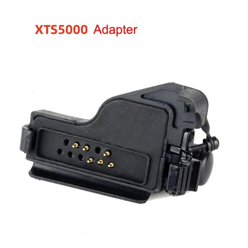 อะแดปเตอร์เสียงสําหรับวิทยุ Motorola XTS5000 XTS3000 HT1000 MTS2000 2 ขาพอร์ตชุดหูฟัง