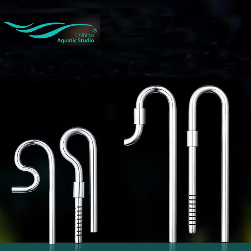 Chihiros สแตนเลสไหลเข้า Outflow Lily Jet ท่อ Aquarium อุปกรณ์กรองตู้ปลา