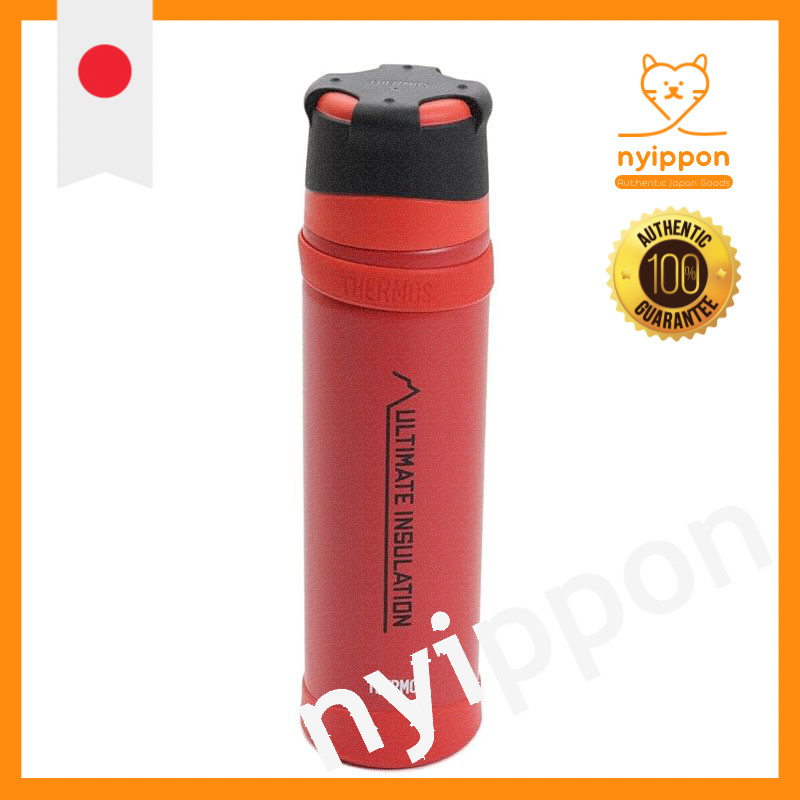 THERMOS Stainless Steel Bottle 900ml FFX-901 (Matte Red (MTRD))