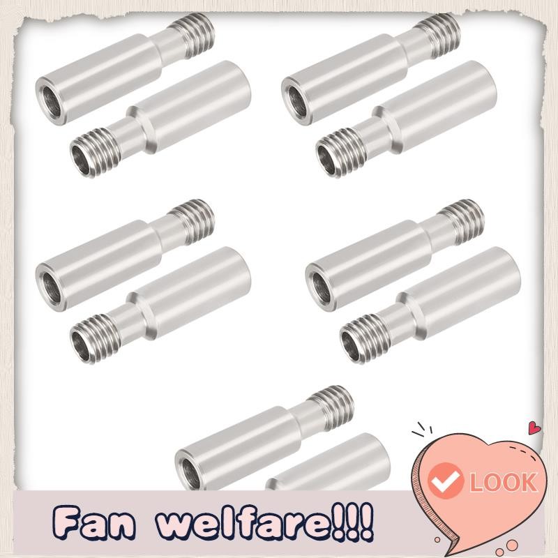 10 ชิ้น CR10 สแตนเลสสตีลความร้อนคอสําหรับ 3/3S, CR10 3D เครื่องพิมพ์คอ Part