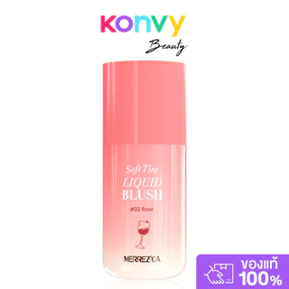 Merrezca Soft Tint Liquid Blush 4g เมอร์เรซกา บลัชออนเนื้อลิควิด.