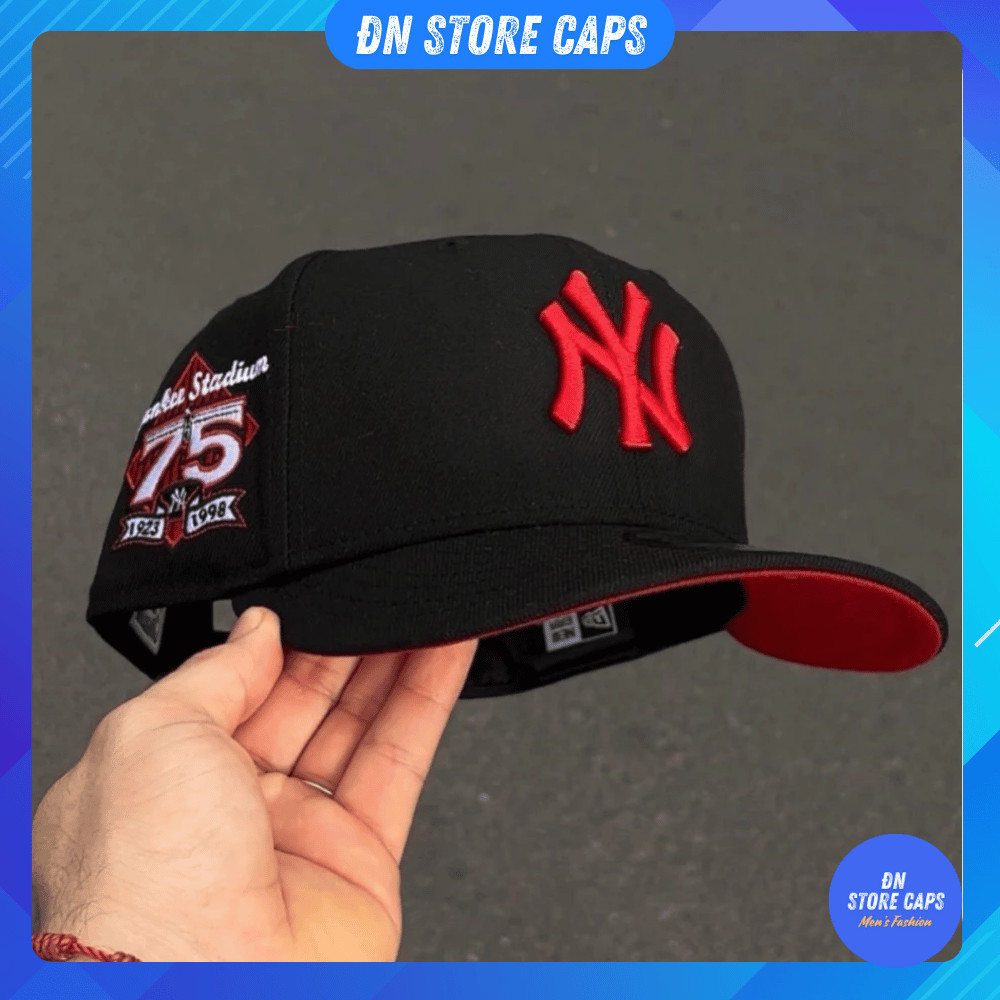 (หลายรุ่น) หมวกแก๊ป - หมวกเบสบอลผสมสี L/A - N/Y full Ml-b European style - แฟชั่นผู้ชาย D222