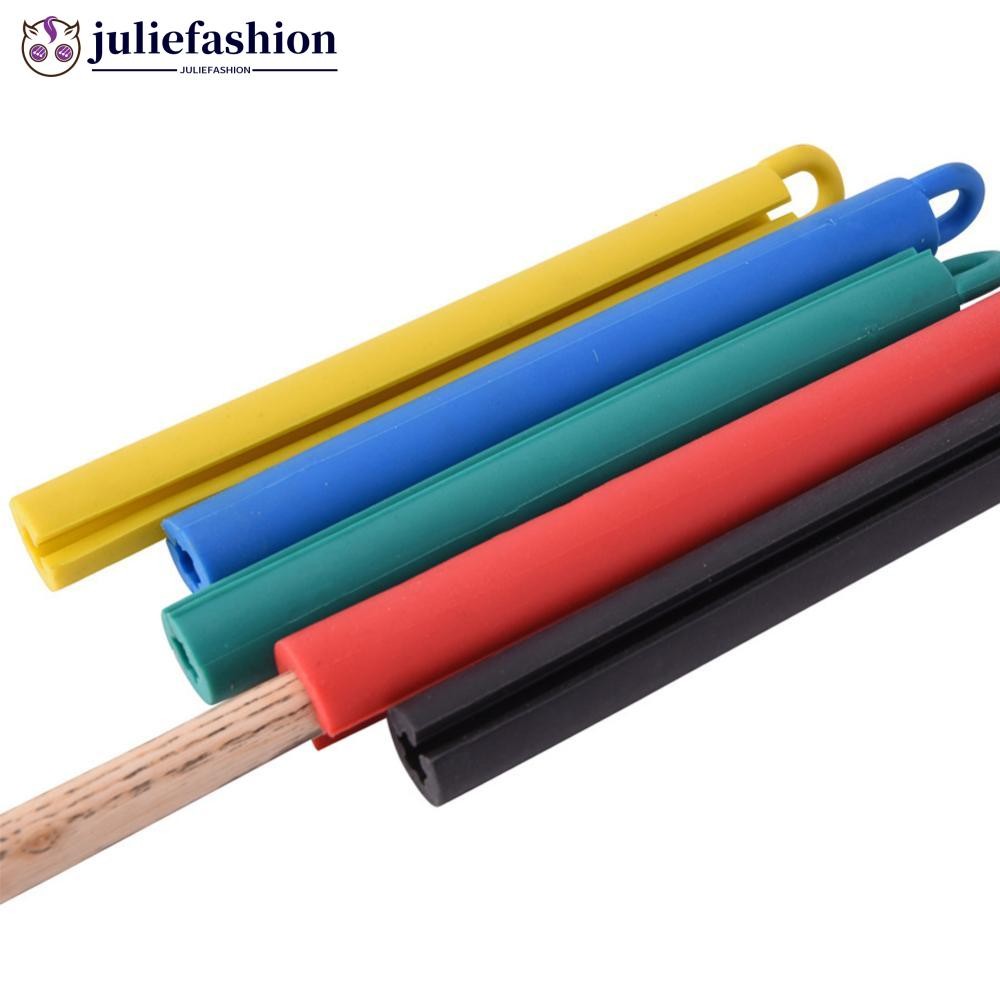 JULIEFASHION 1 PC 11 ซม./19 ซม.สระว่ายน้ํา Cue ยาง derrickTo ป้องกัน Cue จากดัด 9-13 มม. Cue Stick U