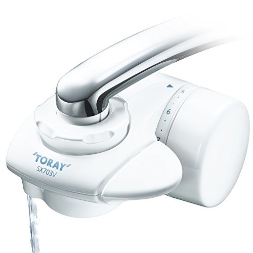 [From Japan] Toray Trevile Faucet-Mounted Water Purifier Super Slim 703V High Removal Type 30th Anni