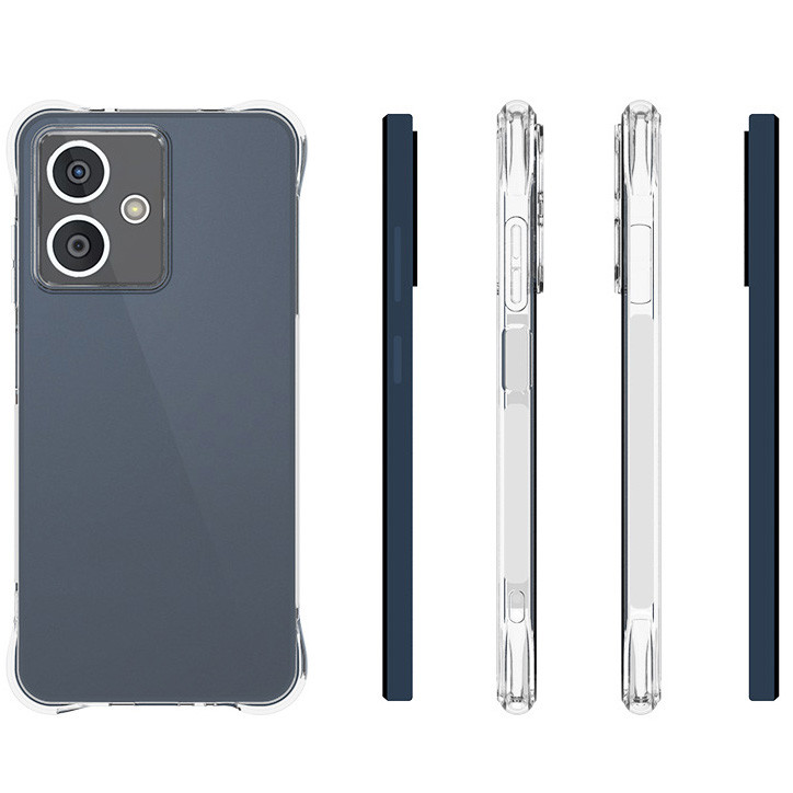 สําหรับ HMD Crest / Skyline 5G เคสกันกระแทกแบบนุ่มคริสตัลเจลใส TPU Shock-Absorption Cover