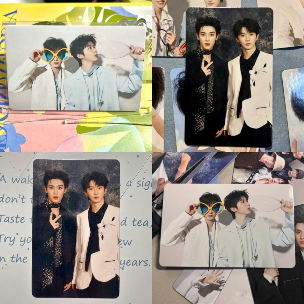 Official TNT Three-Album Three-Layer Two-Person Photocard Ma Jiaqi Ding Chengxin Times Youth League 