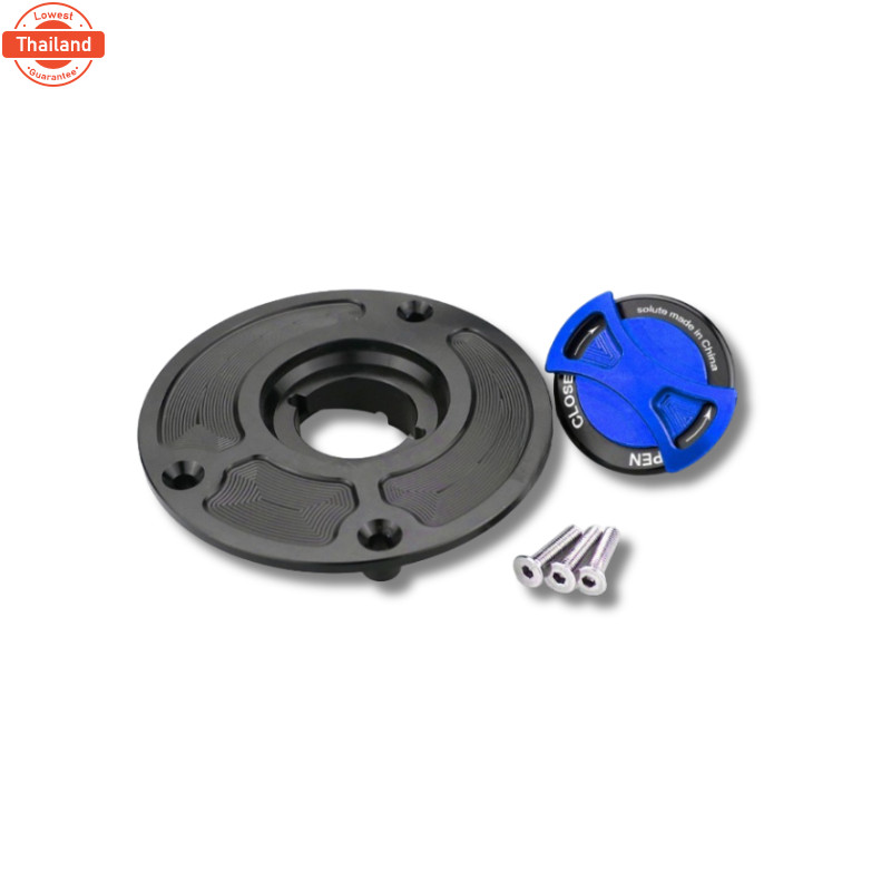 ฝาปิดถังน้ำมันเชื้อเพลิงรถจักรยานยนต์ แหมุนไม่ต้องใช้กุญแจเปิด สำหรั ER6N ER4N KAWASAKI ER650 ER-6N 