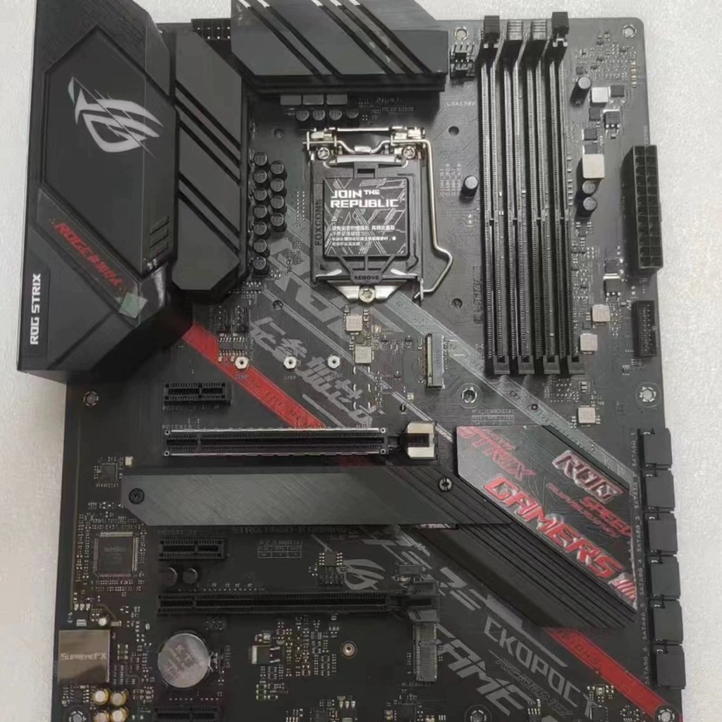 Asus ROG STRIX B460-H GAMING1200 เมนบอร์ดรองรับ i7 10700i9 10900KFcpu