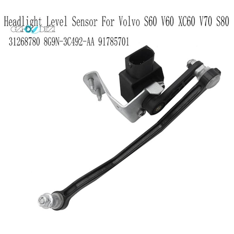 Gzhxdiizi31268780 รถเซ็นเซอร์ระดับไฟหน้าขวาสําหรับ S60 XC60 V70 S80 เซ็นเซอร์ความสูงของร่างกาย 8G9N-
