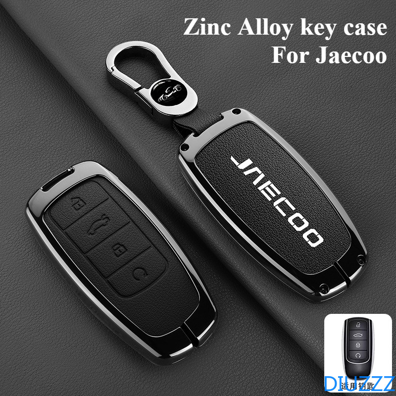 สังกะสีอัลลอยด์สําหรับ JAECOO J7 J6 J7 J8 Phev 2025 2024 2023 Ruigu 9 รถฝาครอบ Fob ผู้ถือรถอุปกรณ์เส