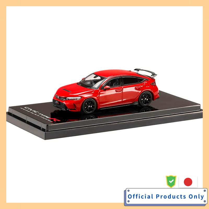 1/64 Honda Civic Type R FL5 Racing Black Package Frame Red