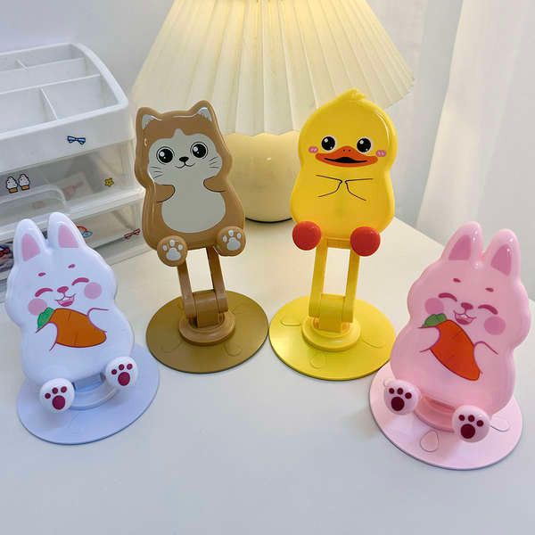ผู้ถือโทรศัพท์น่ารัก litem desktop holder ที่วางโทรศัพท์มือถือเดสก์ท็อปการ์ตูนน่ารักแบบใหม่2025 ins 