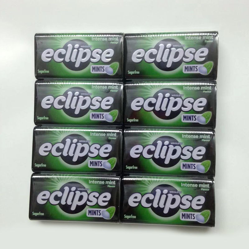 American Eclipse Eclipse ลูกอมมิ้นต์ที่แข็งแกร่งพิเศษ รสผลไม้เย็นสุดคอร์เซ็ตกล่องเล็กกล่องปราศจากน้ํ