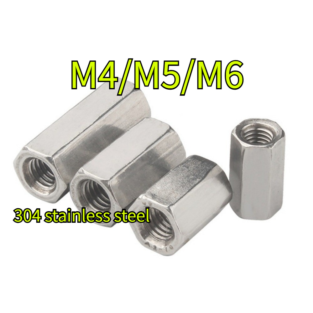 304 คอลัมน์หกเหลี่ยมสองทางสแตนเลส M4/M5/M6 (JSK-XD-TH)