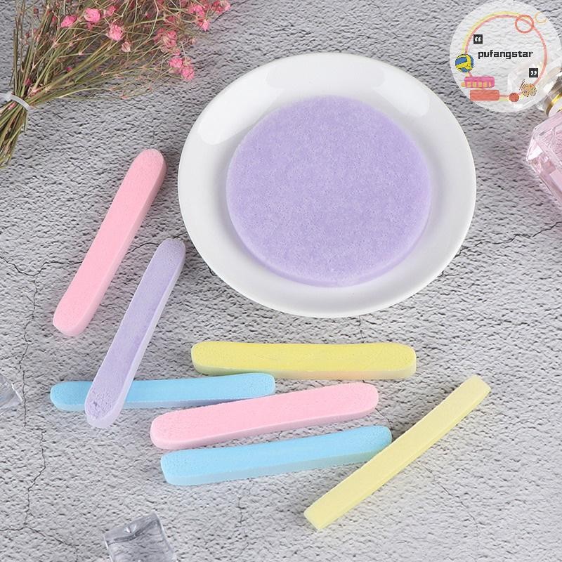Pufangstar 12 ชิ้น Compressed Face Wash Wash Face Sponge Clean Face พัฟแบบใช้แล้วทิ้ง TH