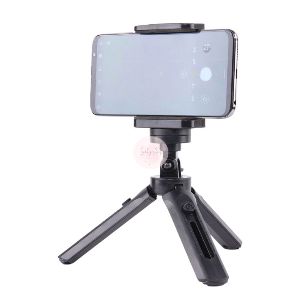 ขาตั้งมือถือ ขาตั้งกล้อง Tripod ขาปรับยืด-หดได้ หัวต่อ 1/4 ใส่อุปกรณ์เสริมได้ ขนาดกะทัดรัด พกพาสะดวก ส่งจากไทย!!!