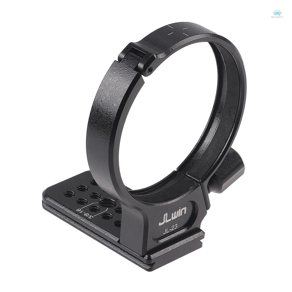 Yb2 การถ่ายภาพ stents JLwin JL-23 82 มม.ขาตั้งกล้อง Mount แหวน 80 มม. Quick Release แผ่น 1/4in & 3/8in รูเกลียวใช้งานร่วมกับ SIGMA 100-400 มม./