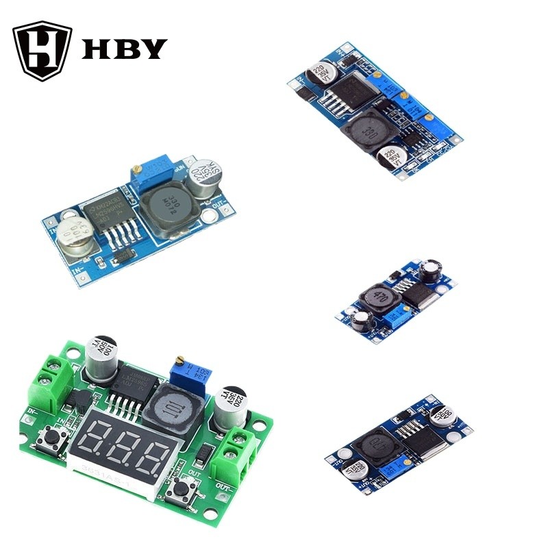 Dc-dc HVS LM2596 LED CC/CV LM2596S อินพุต 4V-35V เอาต์พุต 1.23V-30V dc-dc Step-down Power Supply Reg