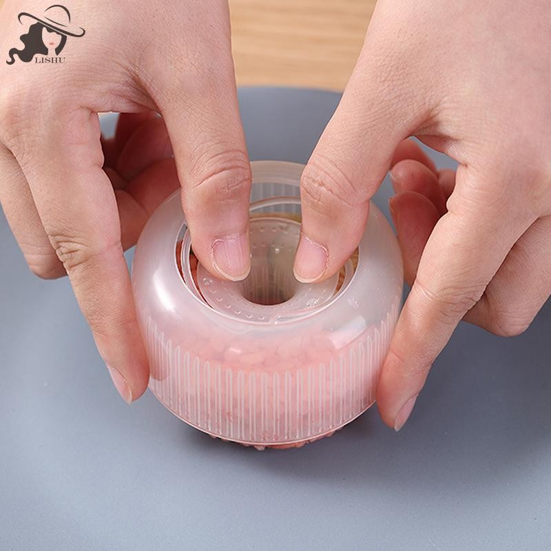Lishu School ซีซั่น Donut รอบข้าว Ball แม่พิมพ์ Non-Stick Sushi Maker DIY Easy Rice Ball กดแม่พิมพ์เด็กเด็ก Bento ชุดครัว th