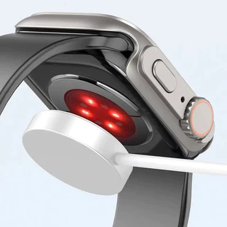 ภาพใหญ่: Apple Watch SE 3 2 กระจกนิรภัย PC Protection Case Iwatch Series 11 10 9 8 7 SE 6 46มม 45 44 42 41 38 มม