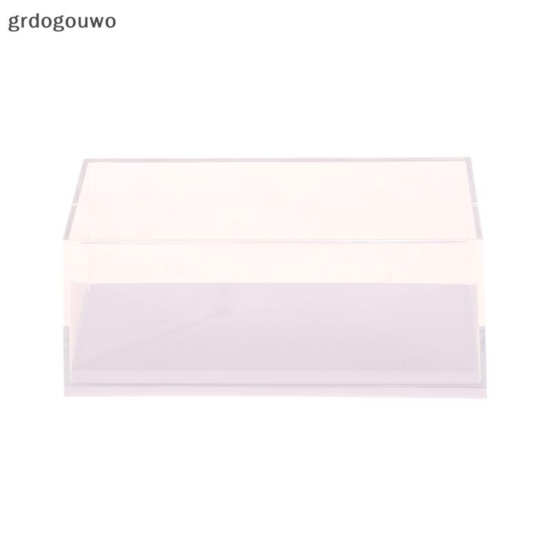 Grdog 1:64 Scaleรถกล่องอะคริลิคใสกันฝุ่นปกแข็งสะสมMiniatureรูปของเล่นป้องกันth