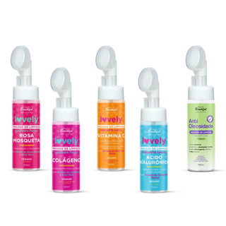 Sabonete Facial Mousse Espuma De Limpeza Lovely Vegano 150ml