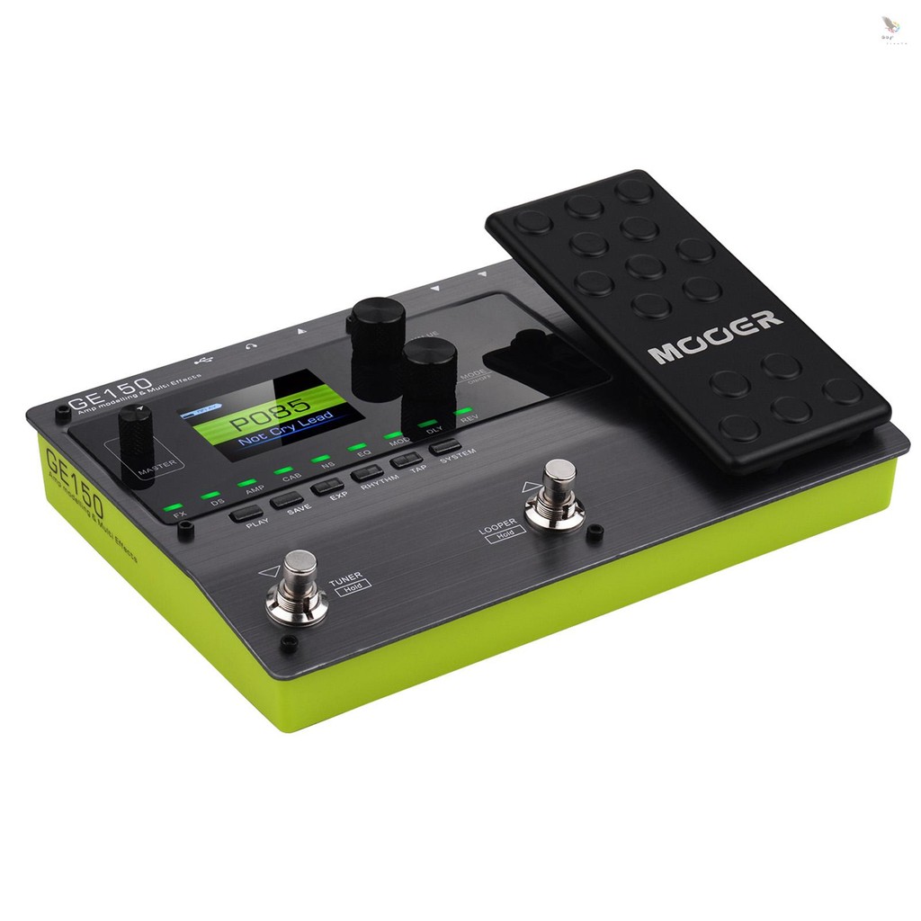 Mooer รุ่น 151 80s 151 80s Looper Amp Pedal 55 10 Tap Tempo Looper 40 กลอง Tempo ฟังก์ชั่น 55 เครื่อ