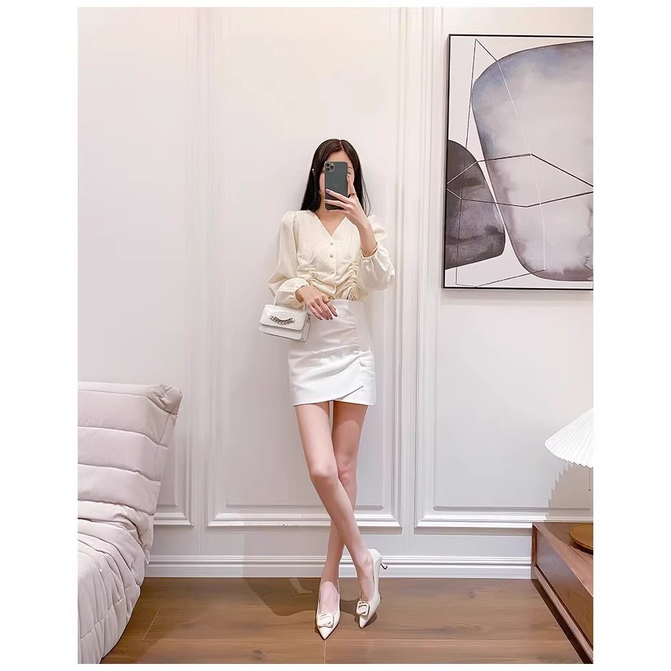 [LS] ชุดเดรสรองเท้าหนังชี้นิ้วเท้ารองเท้าแต่งงานสําหรับเจ้าสาวรองเท้าส้นสูงสําหรับผู้หญิง