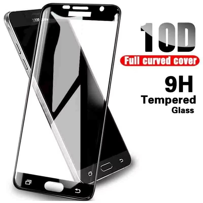 ฝาครอบแบบเต็มหน้าจอกระจกนิรภัยป้องกันสําหรับ Samsung J4 J6 J8 J7 J2 Plus J2 J7 Prime Glass Screen Protector