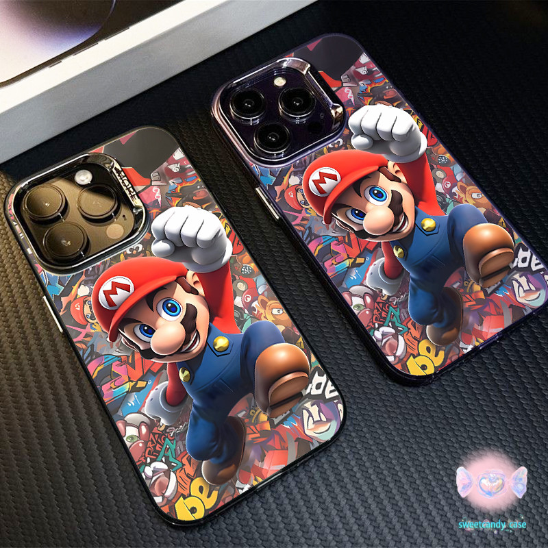 เคสแข็งคุณภาพ มาลีโอ้การ์ตูนน่ารัก สำหรับ IPhone 13 12 7Plus 14 15 11 16Pro Max 8Plus XR XS Max SE เคสไอโฟน11 เคสไอโฟน13