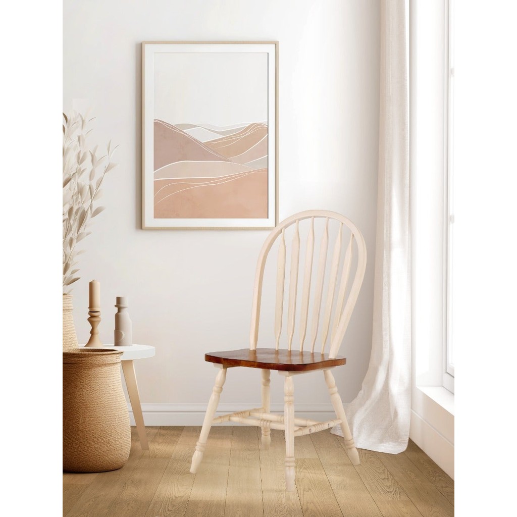 SB Design Square เก้าอี้ไม้ล้วน รุ่น Limit สีไม้อ่อน (49x52x97 ซม.) แบรนด์ VINTAGE PASSION