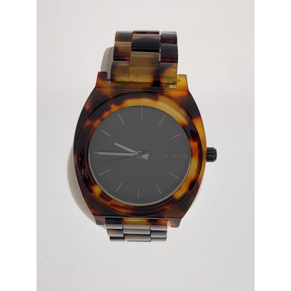 Nixon นาฬิกาผู้หญิง Quartz Analog -- BLK BRW MORE ส่งตรงจากญี่ปุ่น มือสอง
