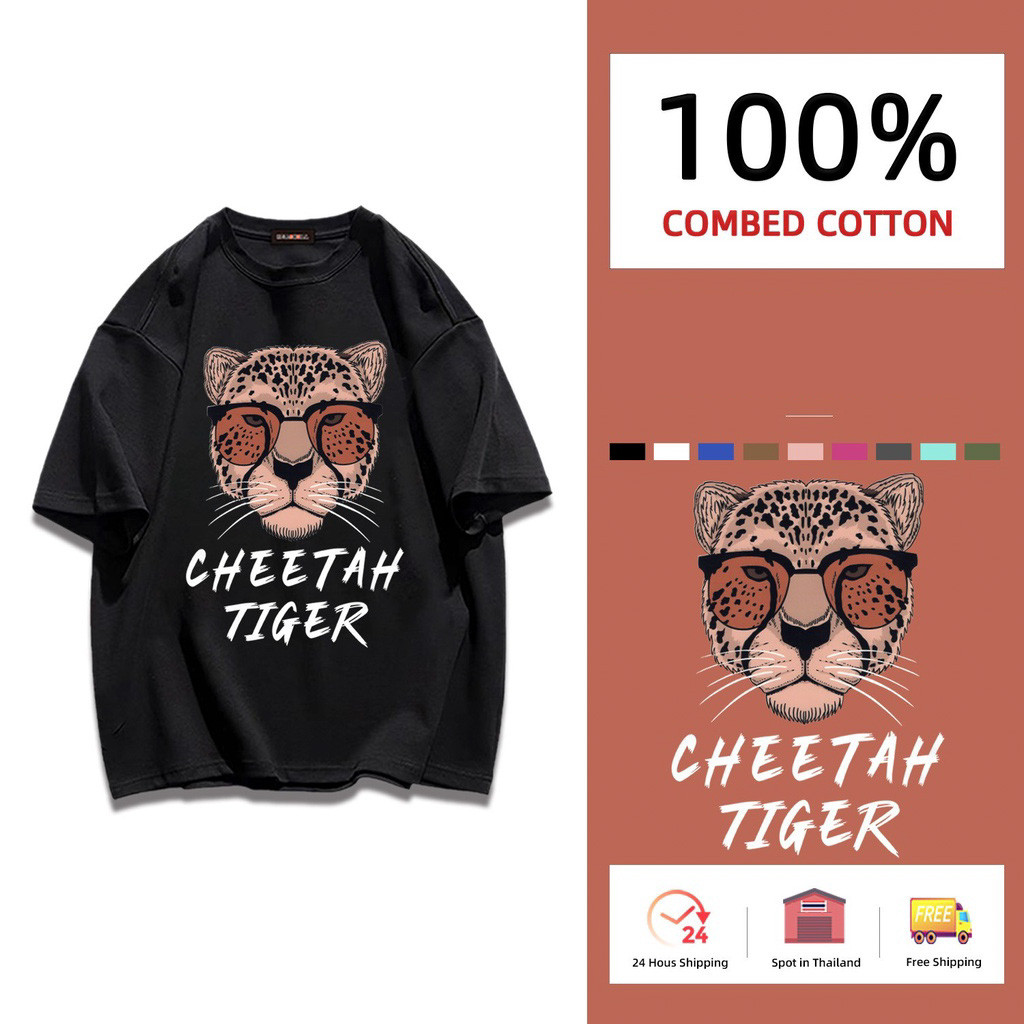 COD✅ (ส่งจากกรุงเทพ)BOOM Shop พร้อมส่ง**สินค้ามาใหม่**เสื้อยืดไซส์ใหญ่ cotton 100 9สี S-3XL
