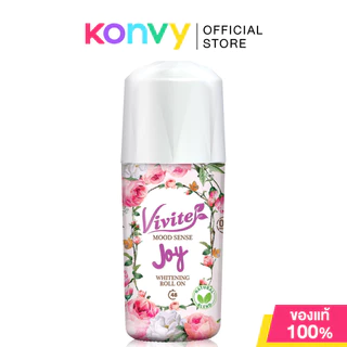 Vivite Roll On วีไวต์ โรลออนระงับกลิ่นกาย 45ml (Crystal White/Clear & Confident/Mood Sense/Snail White)