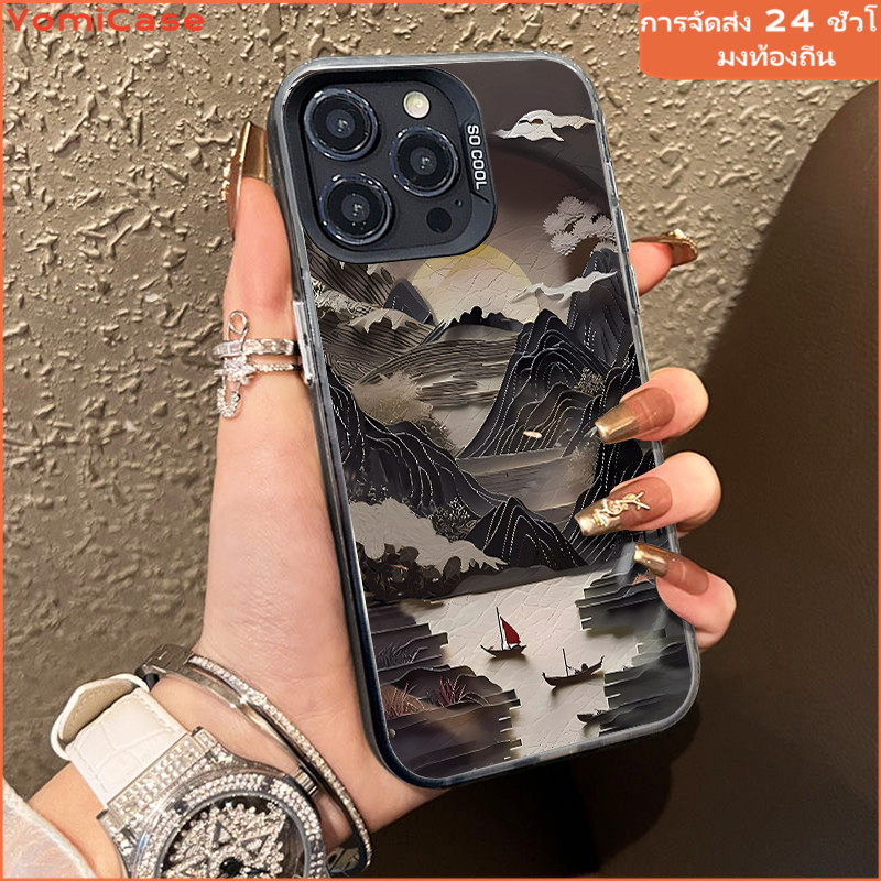 หรูหราเคสแข็ง พระจันทร์โบราณ เคสโอปโปA31 A15 A17 A3s oppoA38 A16 A5s A7 A55 A54 A57 A74 A77 A78 A58 A98 A96
