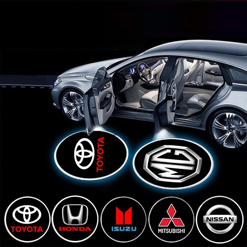 รถไร้สาย LED Shade โปรเจคเตอร์ Courtesy Step ยินดีต้อนรับรถประตู Light Badge Light Kit