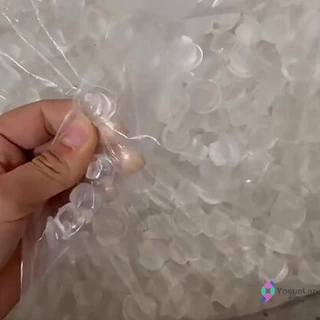YosunLan] 1PC Sphere Jewelry TRP Casg Molds Tools DIY Empty Skin Handmade Deion Slow Rebound ใหม่