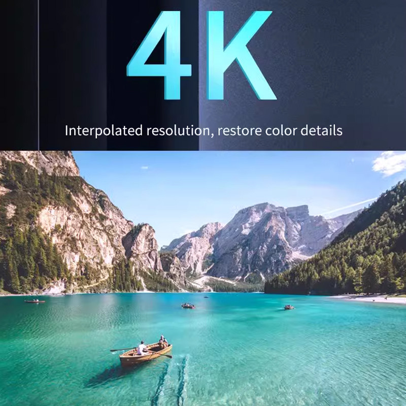 กล้องดิจิตอลเลนส์คู่ HD 4k ความละเอียดสูง กล้องเลนส์คู่โทรศัพท์กล้อง อินเตอร์เน็ตไร้สาย ไร้สายระยะไกลกล้องตรวจสอบอินเตอร์คอมสองทาง